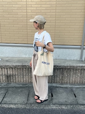 「teva」｜ericaさん（レディース・160cm）の夏コーディネート