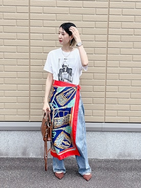 「GOOD ROCK SPEED（グッドロックスピード）のアイテム」を使った、ericaさん（レディース・160cm）の夏コーディネート