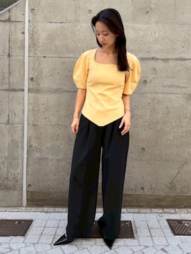 「THINGS THAT MATTER（シングス ザット マター）のアイテム」を使った、THINGS THAT MATTERさん（レディース・162cm）の春コーディネート