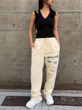 「THINGS THAT MATTER（シングス ザット マター）のアイテム」を使った、THINGS THAT MATTERさん（レディース・162cm）の春コーディネート