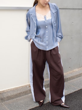 THINGS THAT MATTERさん（レディース・160cm）の春コーディネート