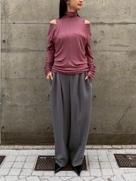 「THINGS THAT MATTER（シングス ザット マター）のアイテム」を使った、THINGS THAT MATTERさん（レディース・162cm）の春コーディネート