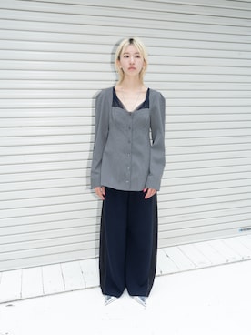 「ブラウスコーデ」｜THINGS THAT MATTERさん（レディース・161cm）の秋コーディネート