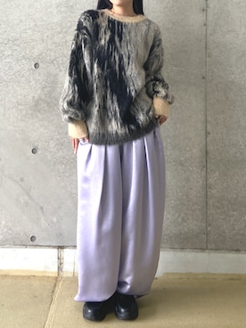 THINGS THAT MATTERさん（レディース・160cm）の冬コーディネート