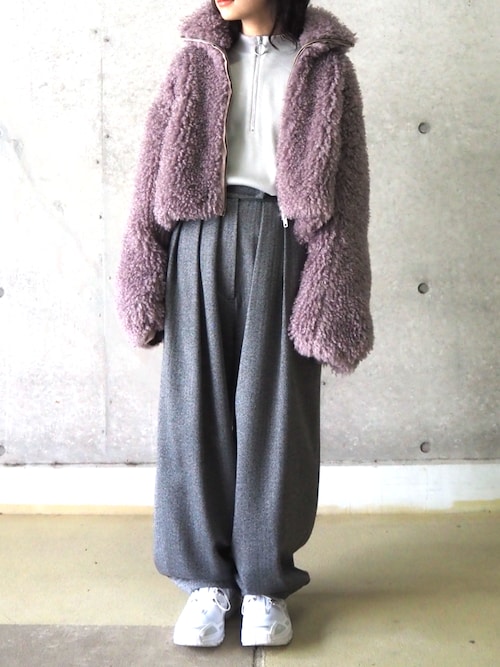 SHOULDER HOLE RIB TOPS / ショルダーホールリブトップス（T