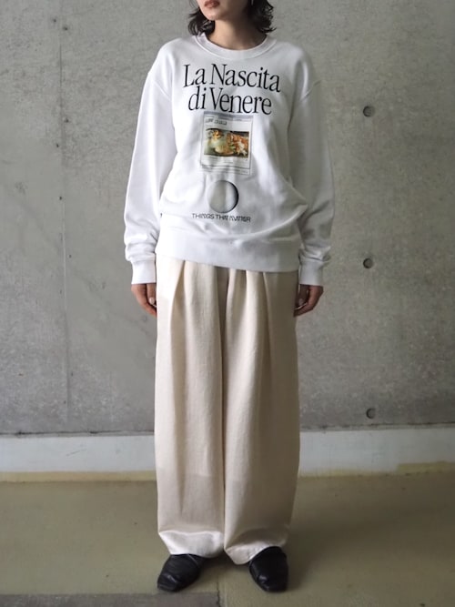 Cygne サテンコクーンパンツ THINGS THAT MATTER パンツ SATIN COCOON PANTS / サテン