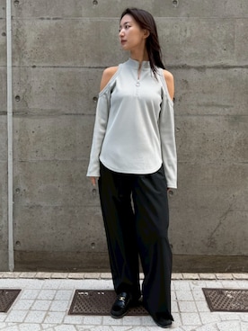 「THINGS THAT MATTER（シングス ザット マター）のアイテム」を使った、THINGS THAT MATTERさん（レディース・162cm）の春コーディネート