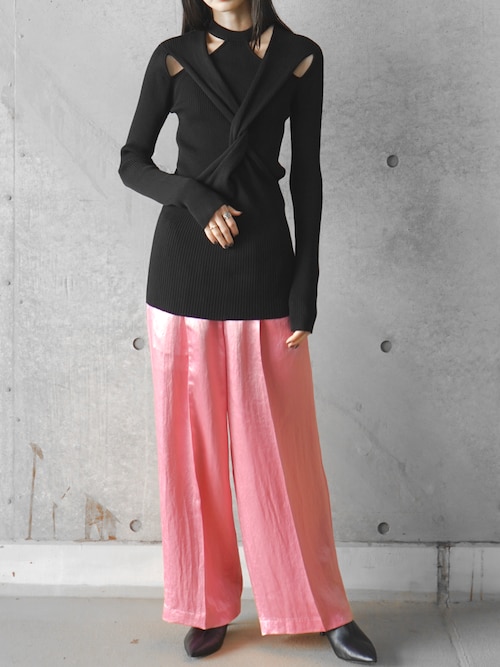 ツイストニットトップ TWIST KNIT TOPS / ツイストニットトップス（その他トップス