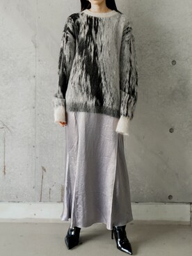 THINGS THAT MATTERさん（レディース・162cm）の冬コーディネート