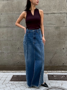 「THINGS THAT MATTER（シングス ザット マター）のアイテム」を使った、THINGS THAT MATTERさん（レディース・162cm）の春コーディネート