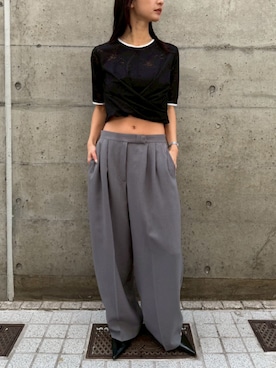 「THINGS THAT MATTER（シングス ザット マター）のアイテム」を使った、THINGS THAT MATTERさん（レディース・162cm）の春コーディネート