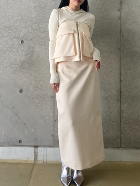 「アイテム（その他トップス）」を使った、THINGS THAT MATTERさん（レディース・160cm）の冬コーディネート
