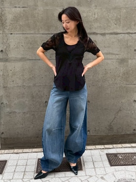 「THINGS THAT MATTER（シングス ザット マター）のアイテム」を使った、THINGS THAT MATTERさん（レディース・162cm）の夏コーディネート