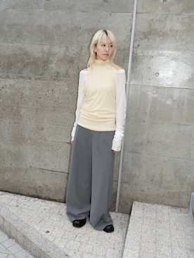 「レイヤードstyle」｜THINGS THAT MATTERさん（レディース・161cm）の秋コーディネート