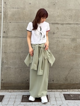 「THINGS THAT MATTER（シングス ザット マター）のアイテム」を使った、THINGS THAT MATTERさん（レディース・160cm）の春コーディネート