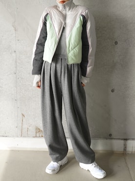 THINGS THAT MATTERさん（レディース・162cm）の冬コーディネート