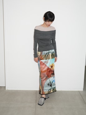 「アイテム（その他トップス）」を使った、THINGS THAT MATTERさん（レディース・169cm）の秋コーディネート
