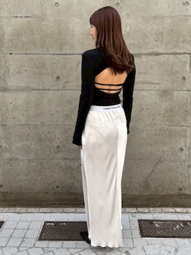 「THINGS THAT MATTER（シングス ザット マター）のアイテム」を使った、THINGS THAT MATTERさん（レディース・160cm）の春コーディネート