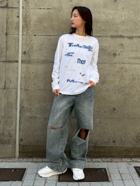 「THINGS THAT MATTER（シングス ザット マター）のアイテム」を使った、THINGS THAT MATTERさん（レディース・162cm）の春コーディネート