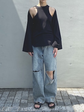 THINGS THAT MATTERさん（レディース・161cm）の冬コーディネート