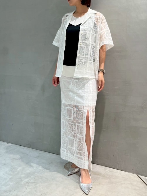 THIRD EYE(i) LACE SKIRT/ サードアイレーススカート（スカート