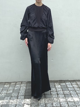 「アイテム（その他トップス）」を使った、THINGS THAT MATTERさん（レディース・161cm）の冬コーディネート