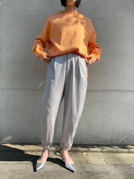 THINGS THAT MATTERさん（レディース・160cm）の冬コーディネート