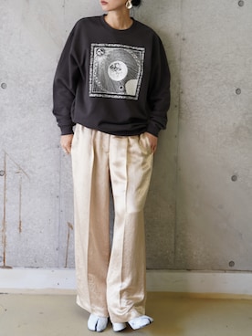 「THINGS THAT MATTER（シングス ザット マター）のアイテム」を使った、THINGS THAT MATTERさん（レディース・168cm）の冬コーディネート