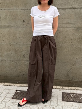 「THINGS THAT MATTER（シングス ザット マター）のアイテム」を使った、THINGS THAT MATTERさん（レディース・165cm）の夏コーディネート