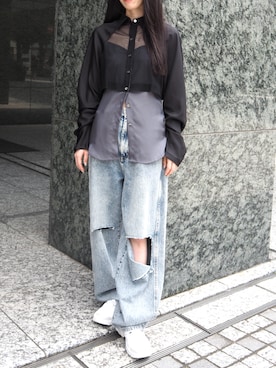 THINGS THAT MATTERさん（レディース・164cm）の冬コーディネート