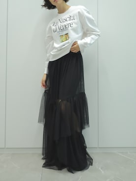 「THINGS THAT MATTER（シングス ザット マター）のアイテム」を使った、THINGS THAT MATTERさん（レディース・160cm）の冬コーディネート