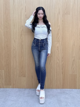 hinanoさん（レディース・156cm）の春コーディネート