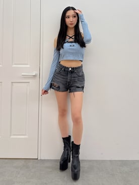 hinanoさん（レディース・156cm）の冬コーディネート