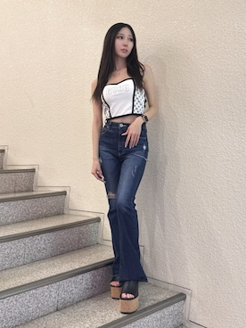 hinanoさん(レディース・156cm)の夏コーディネート