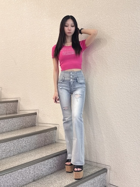 hinanoさん(レディース・156cm)の夏コーディネート