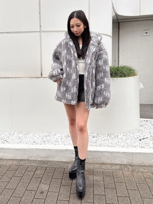 セール】GGラメボアBIGブルゾン（ブルゾン）｜GYDA（ジェイダ）の