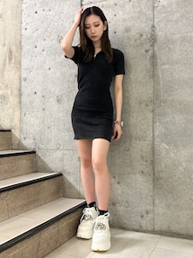 ワンピース Ledy レイヤードニットワンピース｜リゼクシーの通販｜&mall（アンド