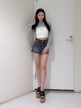 hinanoさん（レディース・156cm）の夏コーディネート
