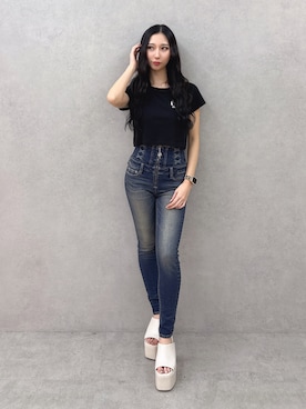 hinanoさん（レディース・156cm）の春コーディネート