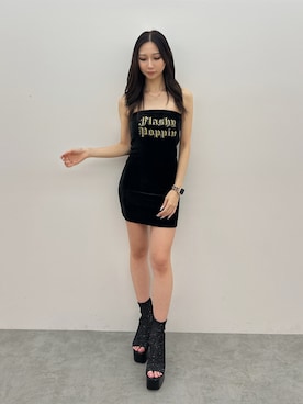 「ギャル」｜hinanoさん（レディース・156cm）の夏コーディネート