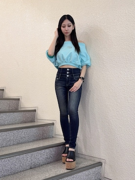 hinanoさん(レディース・156cm)の夏コーディネート
