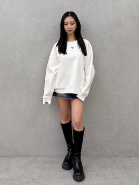 hinanoさん（レディース・156cm）の冬コーディネート