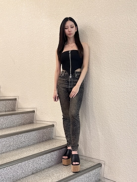 hinanoさん（レディース・156cm）の夏コーディネート