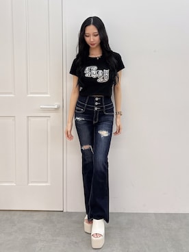 hinanoさん（レディース・156cm）の春コーディネート