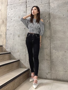 hinanoさん（レディース・156cm）の春コーディネート