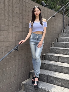 hinanoさん(レディース・156cm)の夏コーディネート