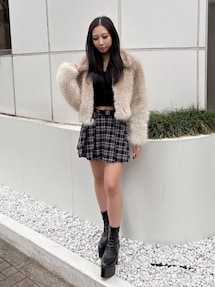 グラデーションECO FURコート｜ジェイダ（GYDA）公式通販｜RUNWAY