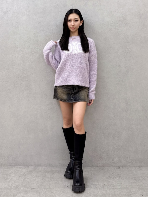 bijouデニムスカートライクショートパンツ（デニムスカート）｜GYDA