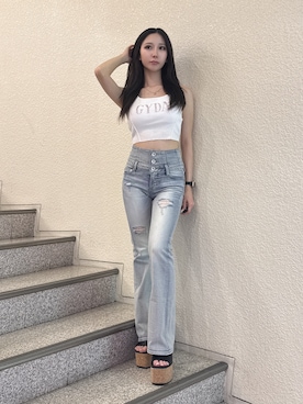 hinanoさん(レディース・156cm)の夏コーディネート