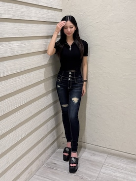 hinanoさん(レディース・156cm)の夏コーディネート
